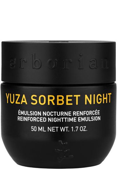 Женское увлажняющий ночной крем-сорбет yuza sorbet (50ml) ERBORIAN, арт. 780789