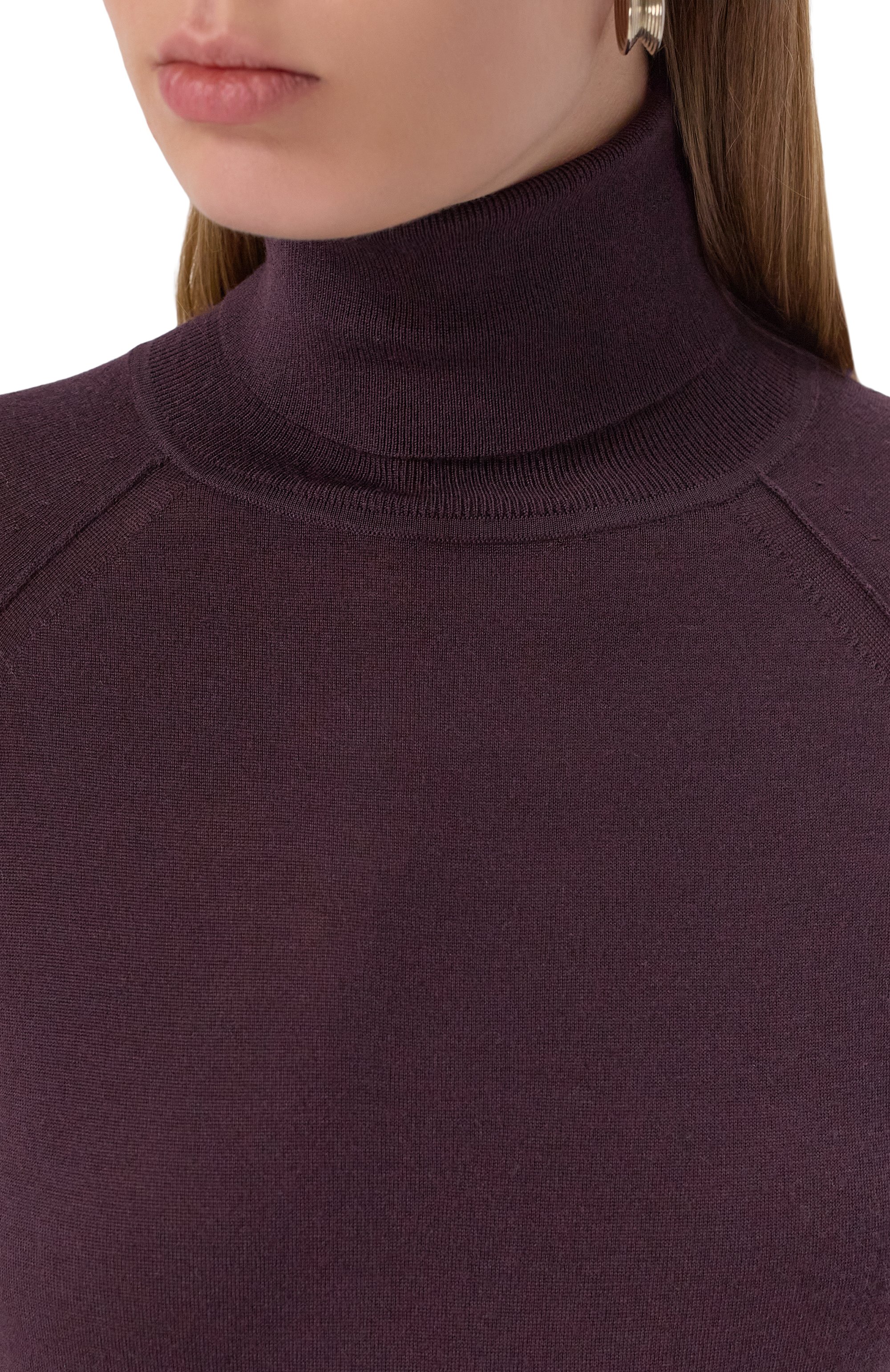 Шерстяная водолазка BOSS, арт. 50548298, фото 5