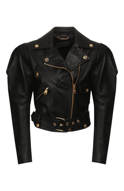 Женская кожаная куртка VERSACE, арт. A86332/A234801