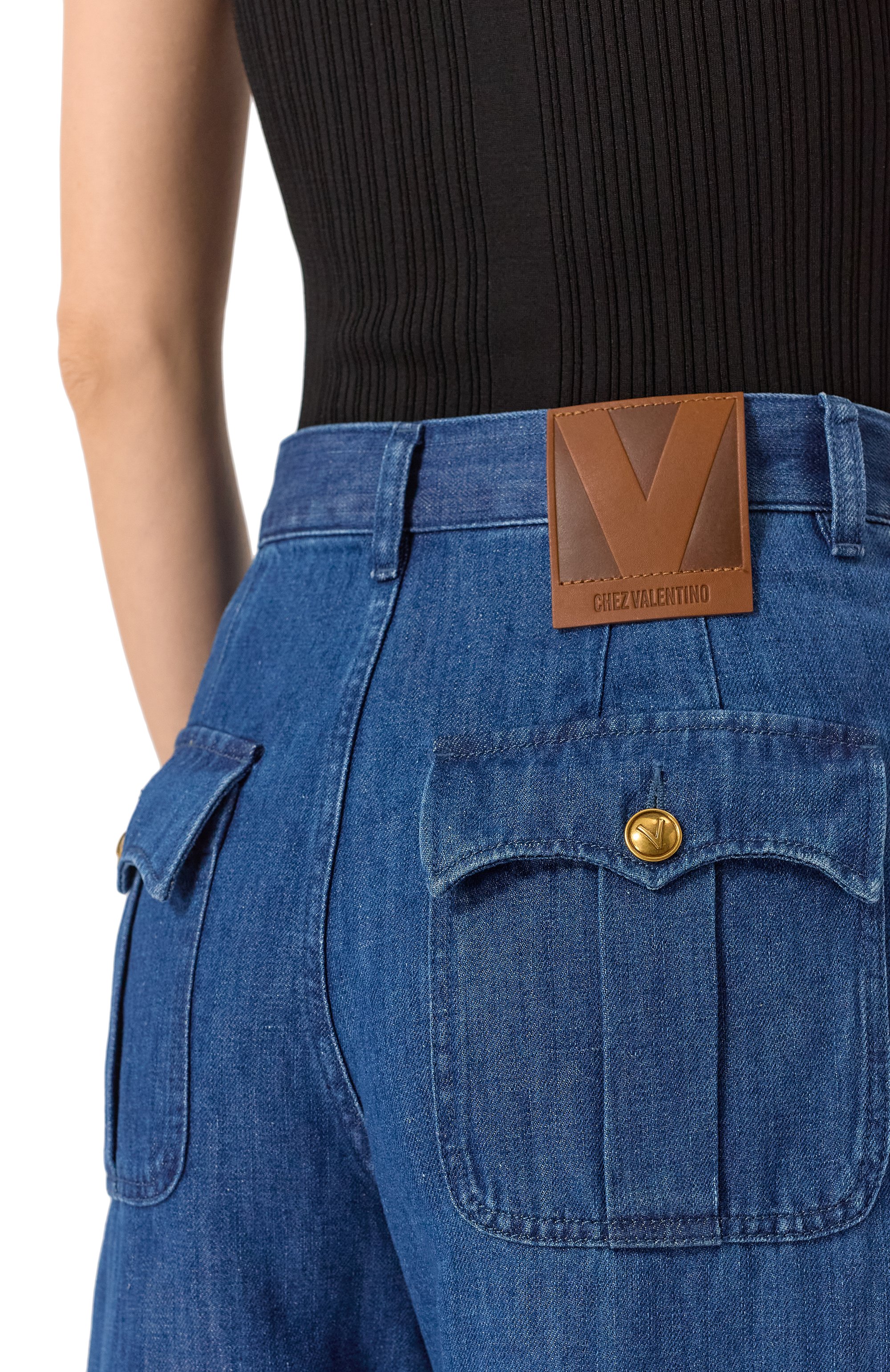 Джинсы VALENTINO, арт. 6B3DD19K94C, фото 5