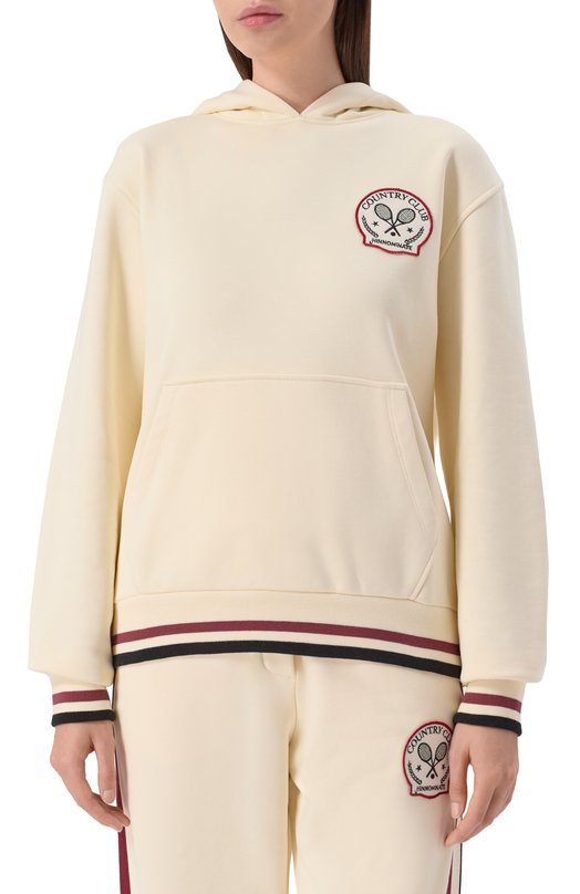 Хлопковое худи HINNOMINATE HMABW02095 Кремовый  HMABW02095 Фото 3