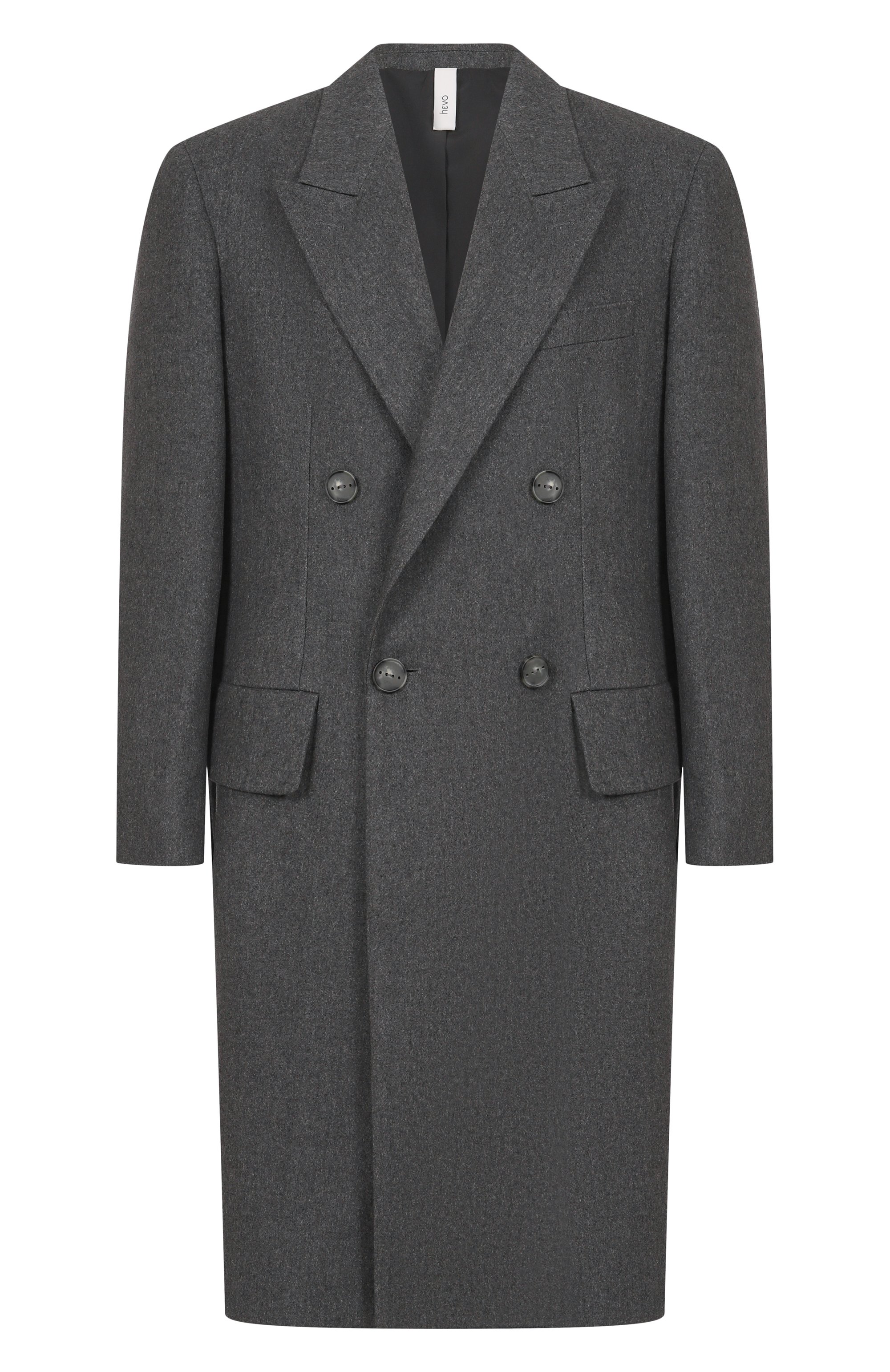 Шерстяное пальто HEVO, арт. MARTINA FRANCA 150/I740, фото 1