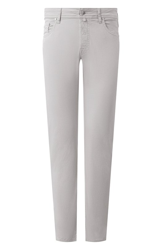 Брюки из хлопка и лиоцелла Jacob Cohen JUM_QE004 054 S3756 TR Серый JUM_QE004 054 S3756 TR