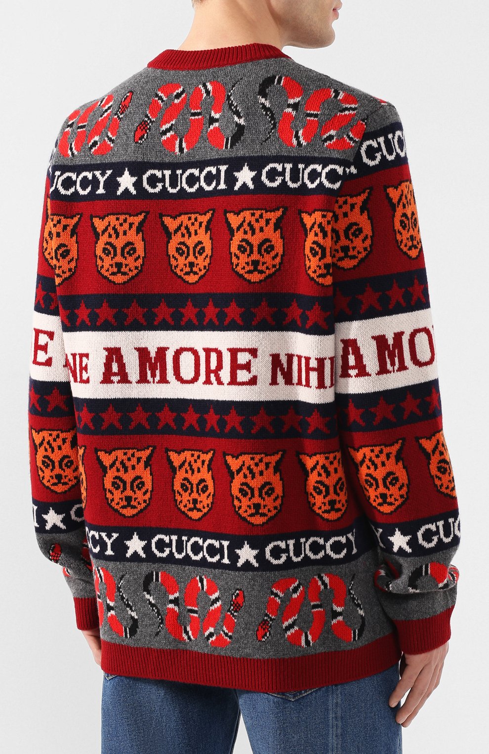 Шерстяной свитер GUCCI, арт. 545749/XKAD0, фото 4