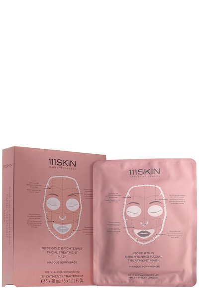 Женская маски для сияния кожи лица rose gold 111SKIN, арт. 5060280371714