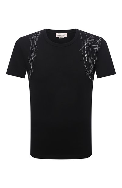 Хлопковая футболка ALEXANDER MCQUEEN, арт. 666622/QRZ6A, фото 1