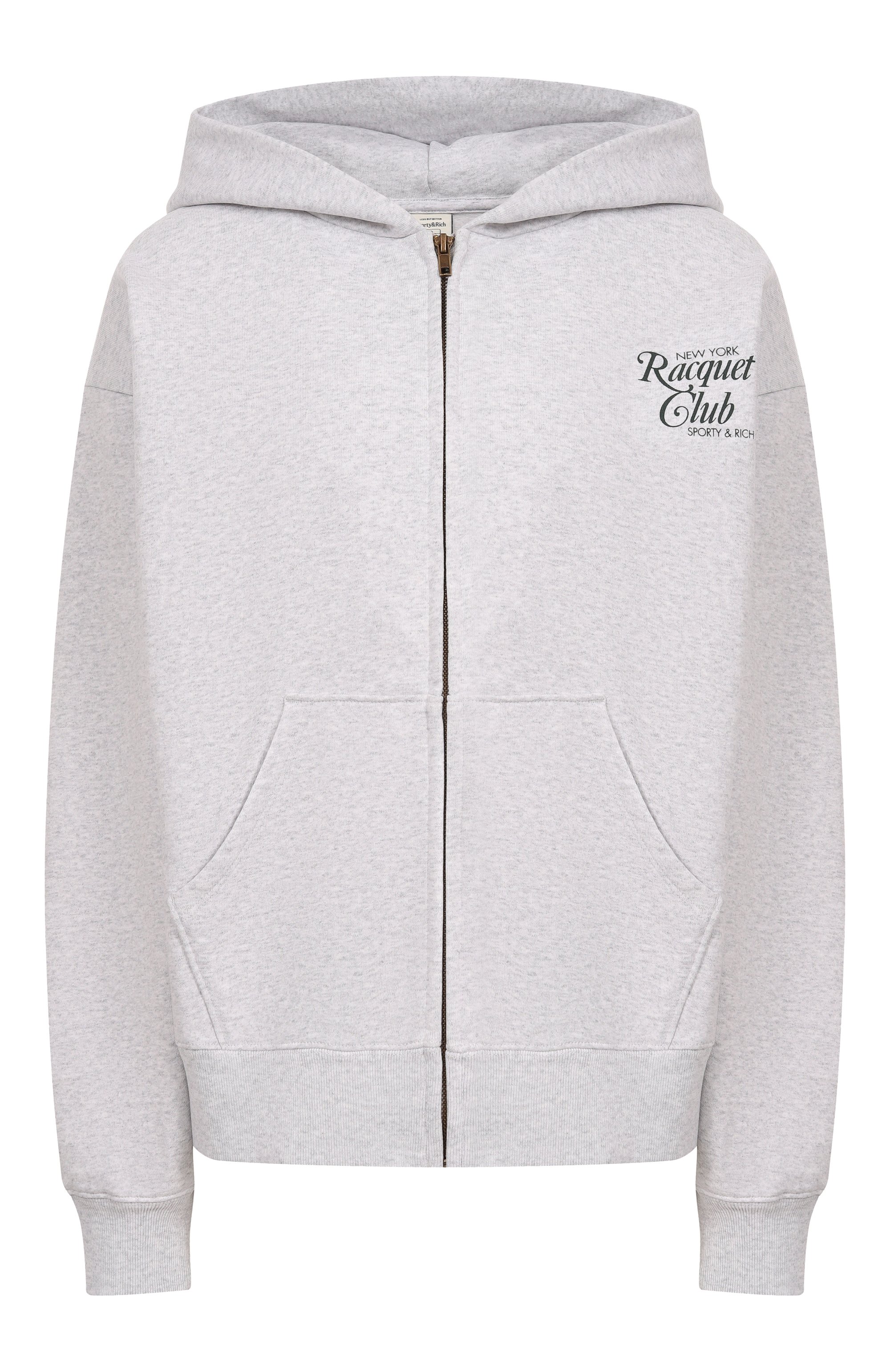 Хлопковая толстовка SPORTY AND RICH, арт. ST08861430GY03, фото 1