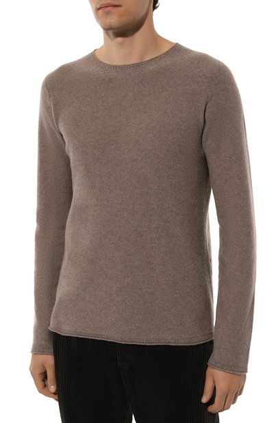 Джемпер из шерсти и кашемира HANNES ROETHER коричневого цвета по цене 33600 руб., арт. W0D10KA.1013/111219, фото 3 Джемпер из шерсти и кашемира HANNES ROETHER, арт. W0D10KA.1013/111219, фото 3