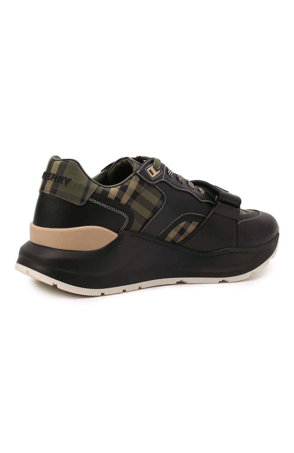 Комбинированные кроссовки ramsey BURBERRY, арт. 8043202, фото 3