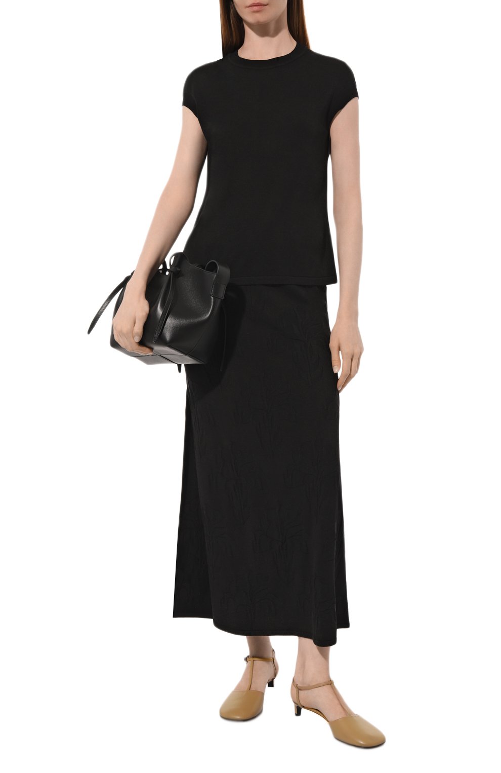 Юбка из шелка и вискозы FREEAGE, арт. S24.SK042.6070.900, фото 2