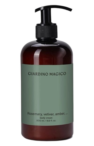 Женского крем для тела rosemary, vitiver, amber,… (500ml) GIARDINO MAGICO, арт. 4640200325495