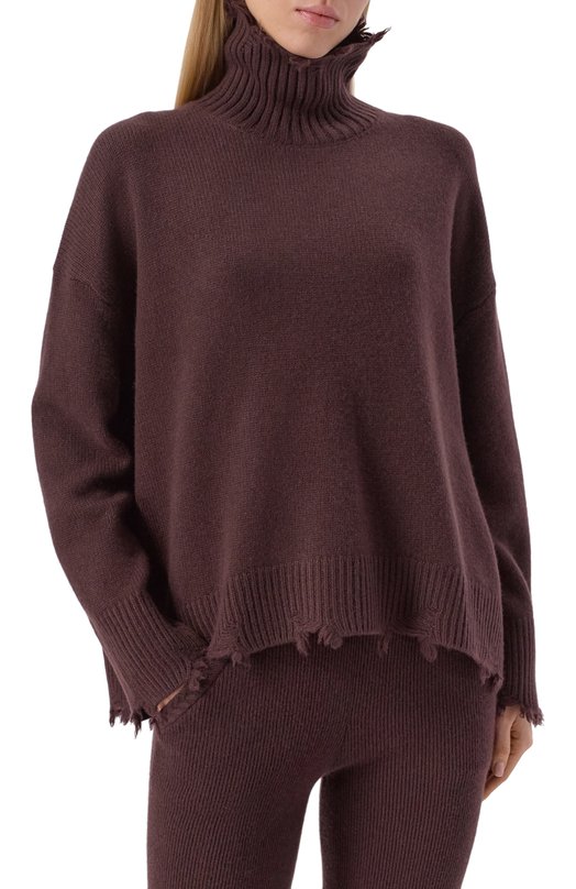 Кашемировый свитер Addicted MK890-1 Коричневый  MK890-1 Фото 3