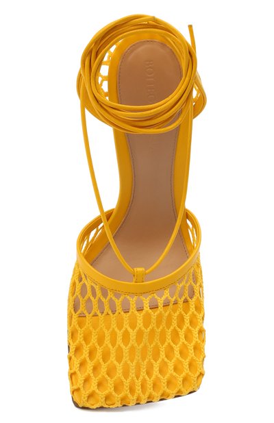 Текстильные босоножки stretch BOTTEGA VENETA, арт. 651388/VBSD3, фото 5