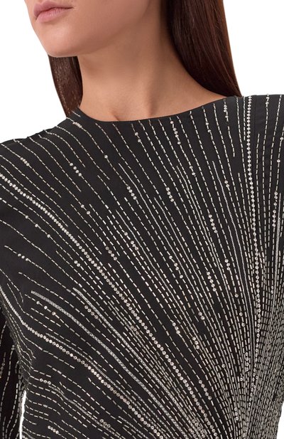 Шелковое платье VALENTINO, арт. 5B3VDJP51MM, фото 4