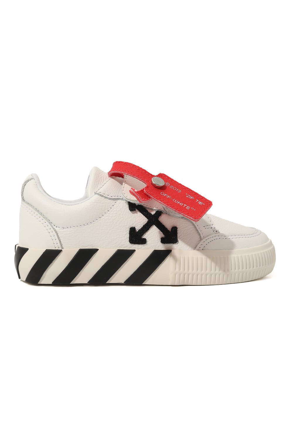 Кожаные кеды safety tag OFF-WHITE, арт. 0BIA005C99LEA0010110, фото 5