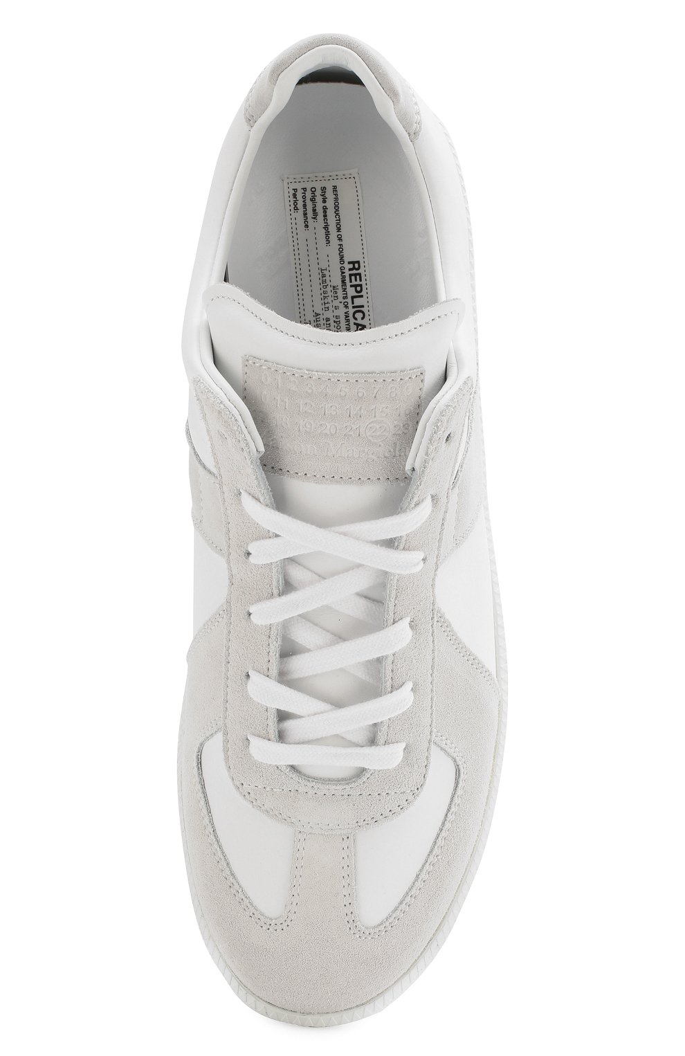 Комбинированные кеды MAISON MARGIELA, арт. S57WS0236/P1897, фото 5