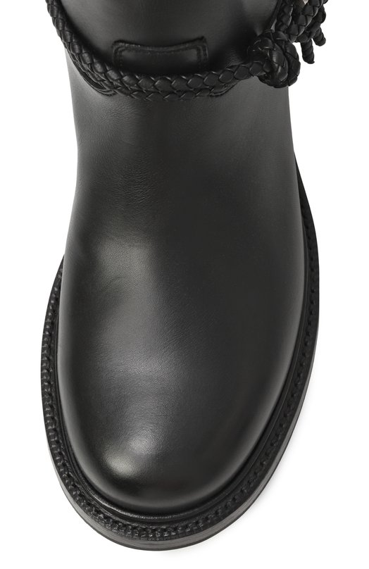 Кожаные ботинки James Bottega Veneta 843951/V60E0 Чёрный  843951/V60E0 Фото 6