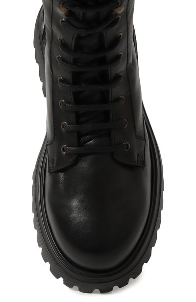 Кожаные ботинки DOLCE & GABBANA, арт. DA5186/A1048/37-39, фото 4
