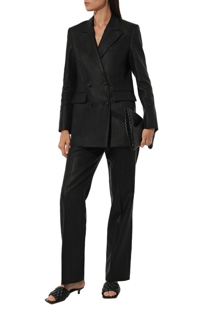 Кожаные мюли padded BOTTEGA VENETA, арт. 729764/VBRR0, фото 2