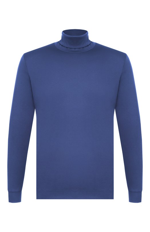 Хлопковая водолазка Van Laack VL-PELIN01-XX/180031 Синий VL-PELIN01-XX/180031