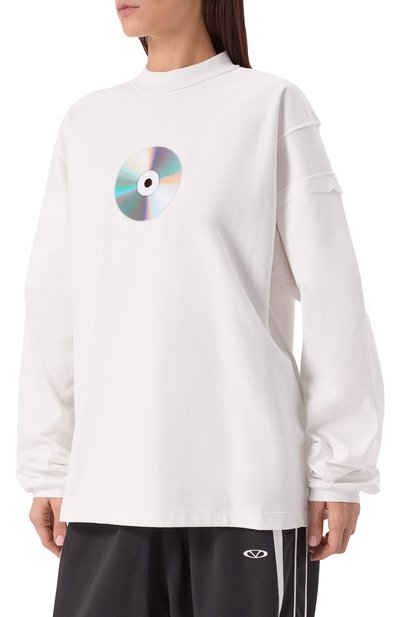 Хлопковый лонгслив VETEMENTS, арт. UH76LS780W, фото 3