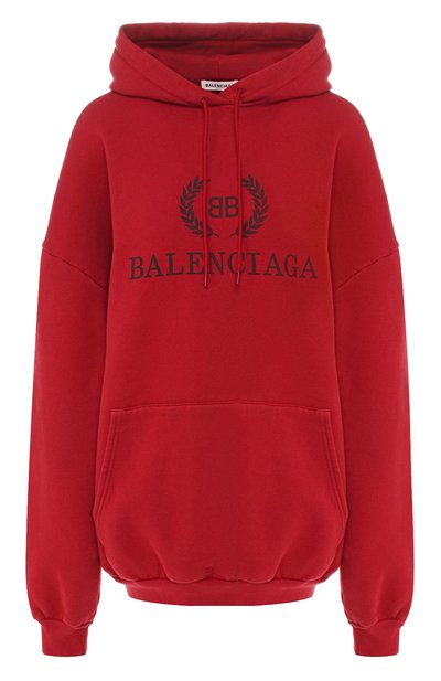Женский хлопковое худи BALENCIAGA, арт. 556111/TDV04