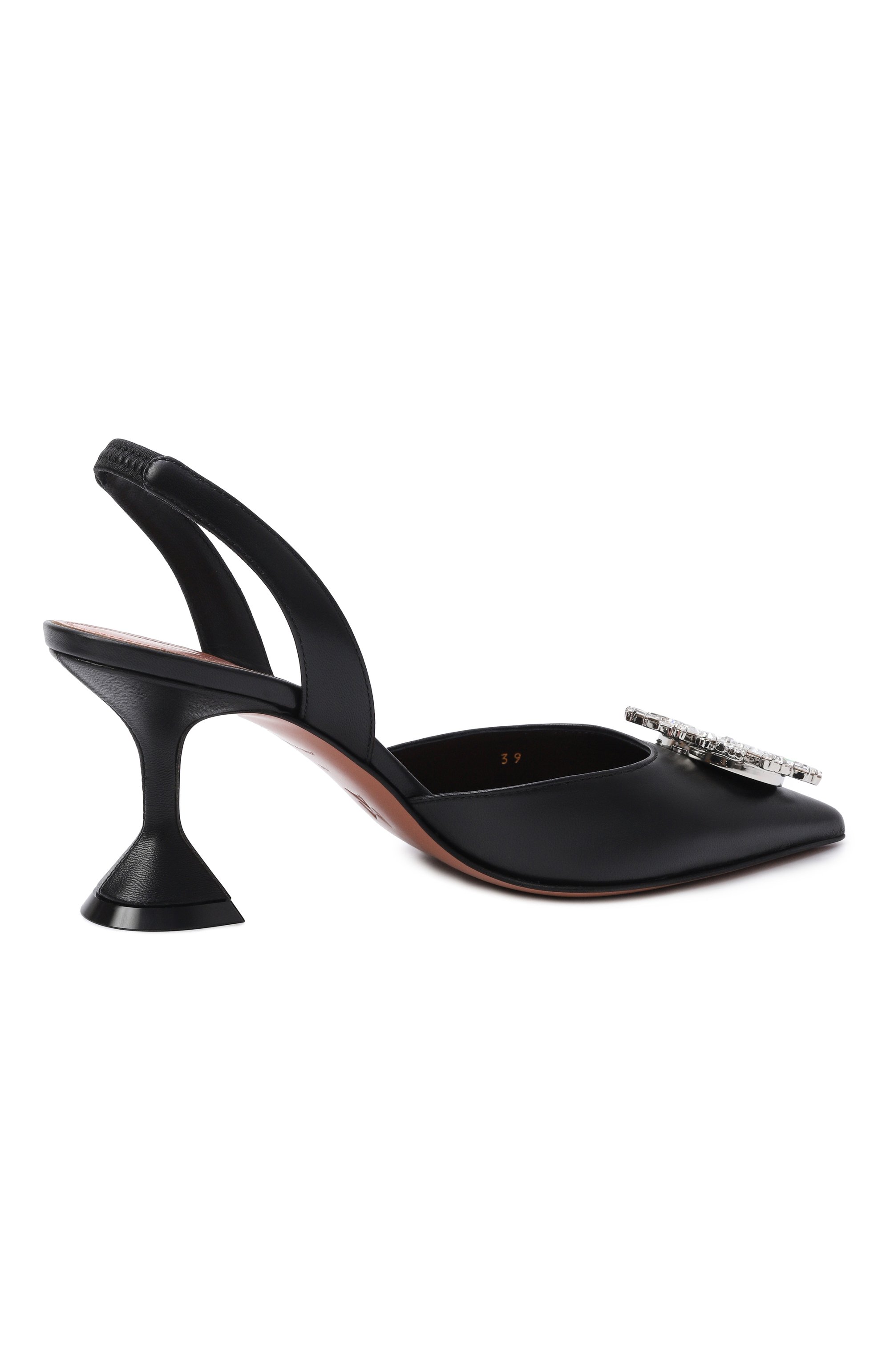 Кожаные туфли begum sling 70 AMINA MUADDI, арт. BEGUM SLING 70/NAPPA, фото 5