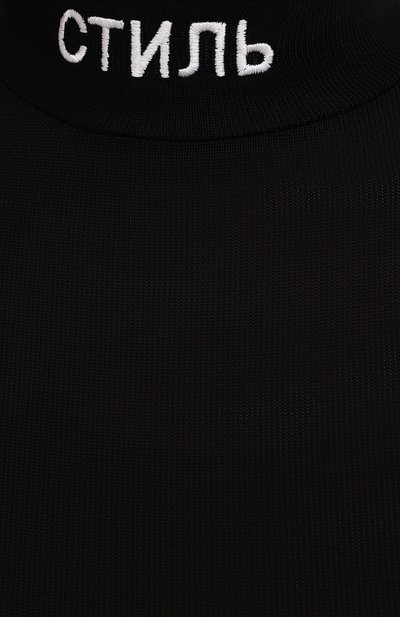 Боди из вискозы HERON PRESTON черного цвета по цене 24350 руб., арт. HWDD006F21JER0011001, фото 5 Боди из вискозы HERON PRESTON, арт. HWDD006F21JER0011001, фото 5