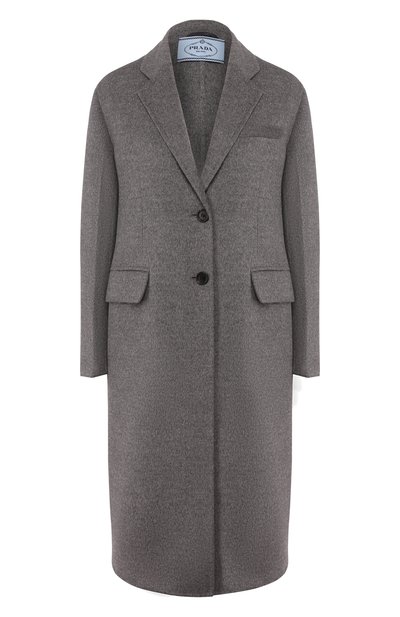 Женское шерстяное пальто PRADA, арт. P668M-1CRU-F0031