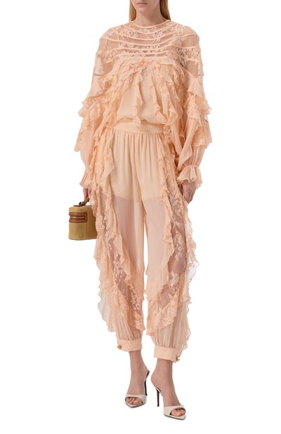 Шелковая блузка ZIMMERMANN, арт. 7159TC261, фото 2