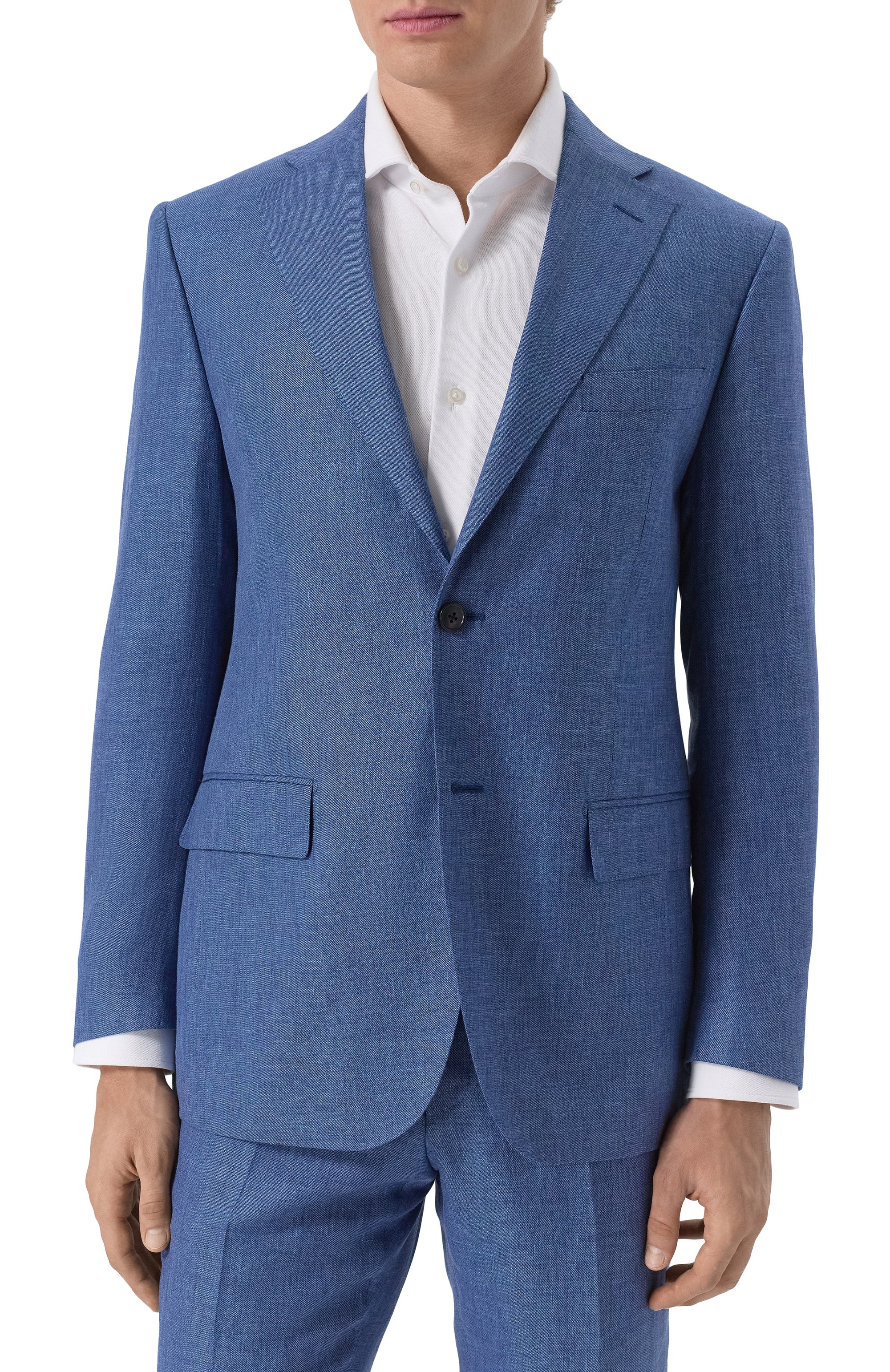 Костюм из шерсти и льна CORNELIANI, арт. 25X008-2518263_SET, фото 3