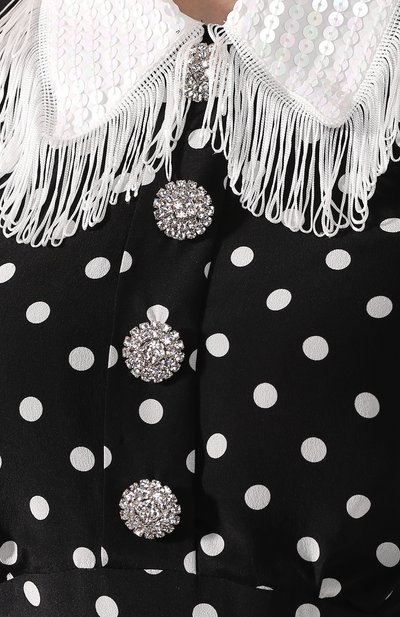 Шелковое платье ALESSANDRA RICH, арт. FAB2073-F2818, фото 5