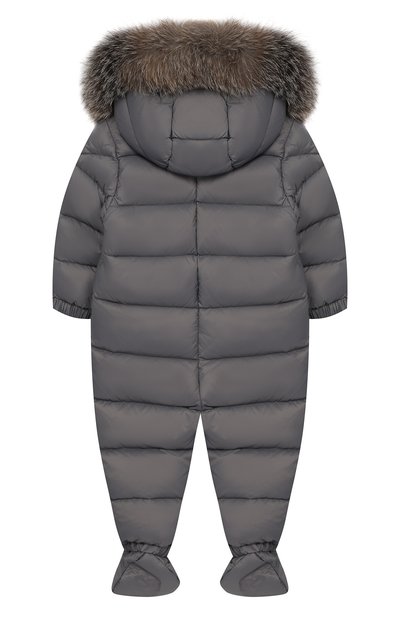 Комплект из пухового комбинезона и пинеток MONCLER ENFANT, арт. D2-951-14361-15-53079/3M-18M, фото 2