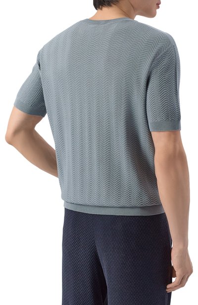 Джемпер из шелка и хлопка GIORGIO ARMANI, арт. GM003132/AF24705, фото 4