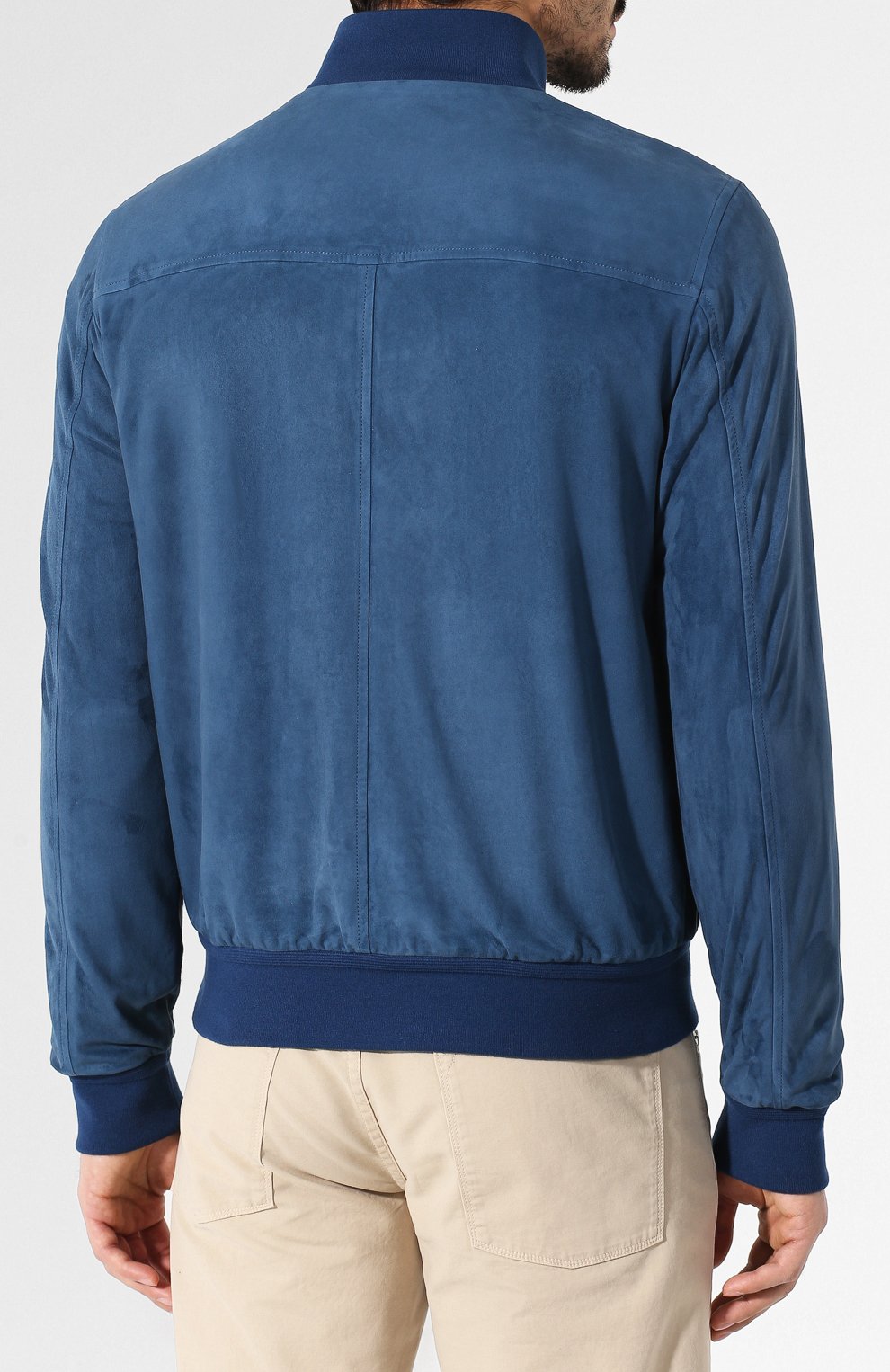Замшевый бомбер LORO PIANA, арт. FAI0997, фото 4