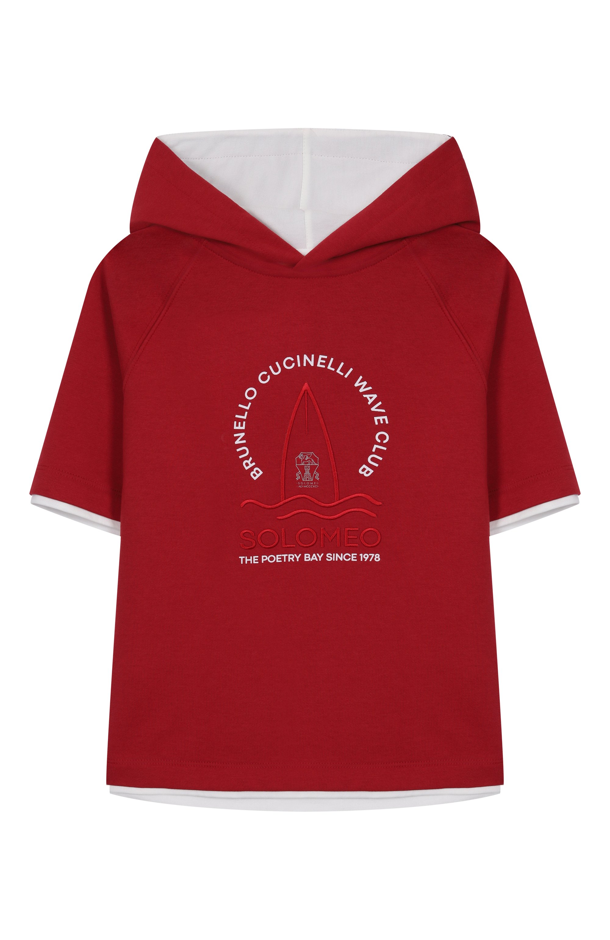 Хлопковое худи BRUNELLO CUCINELLI, арт. BW863E184A, фото 1