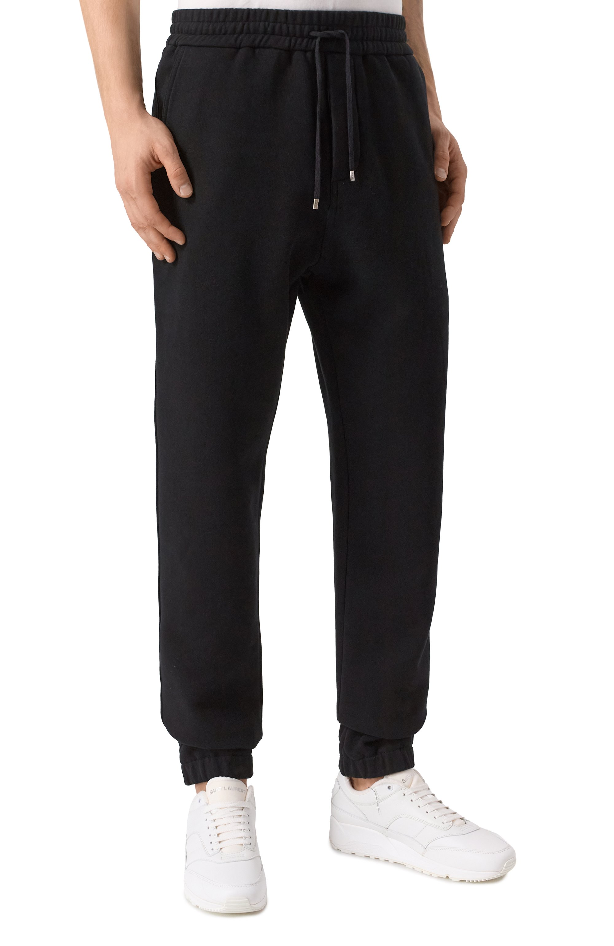 Хлопковые джоггеры SAINT LAURENT, арт. 813788/Y36SW, фото 3