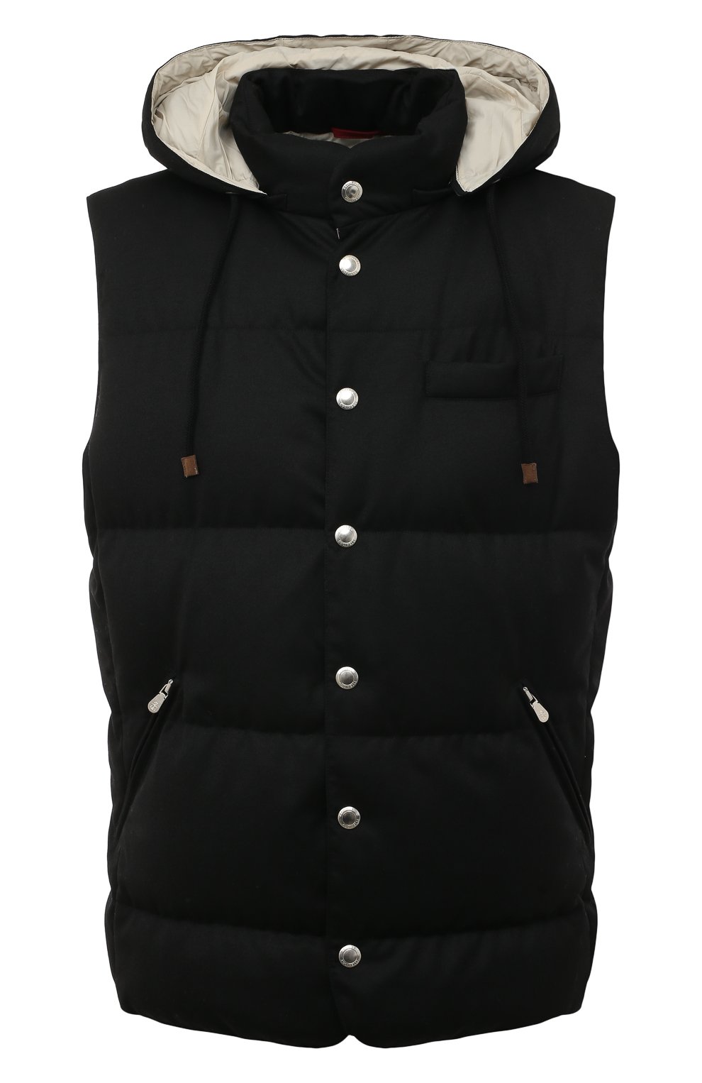 Пуховый жилет BRUNELLO CUCINELLI, арт. ME2261162, фото 1