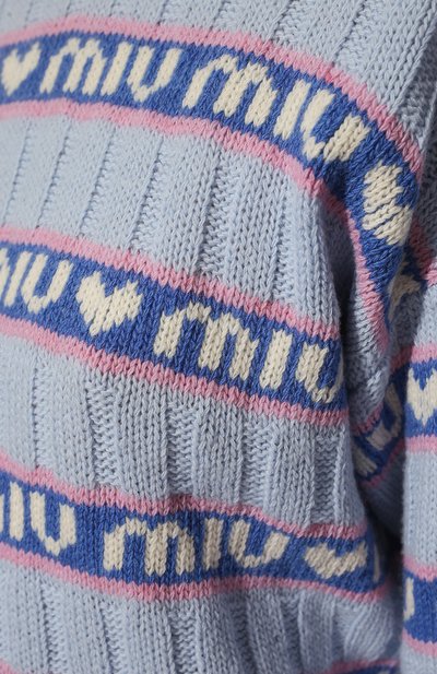 Шерстяной свитер MIU MIU, арт. MML427-1RR1-F0013, фото 5