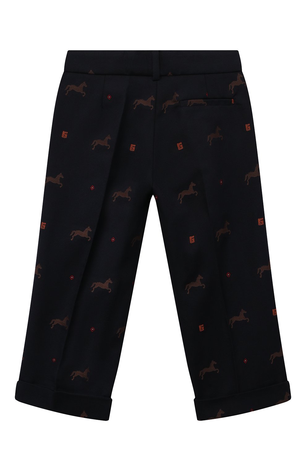 Хлопковые брюки GUCCI, арт. 569473 XWAEO, фото 2