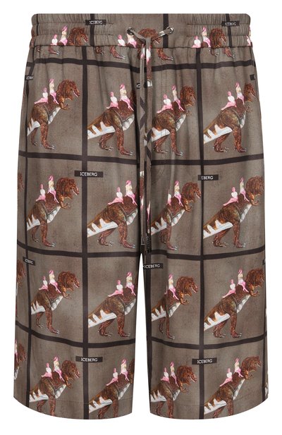 Мужские шорты из вискозы ICEBERG, арт. D100/5292