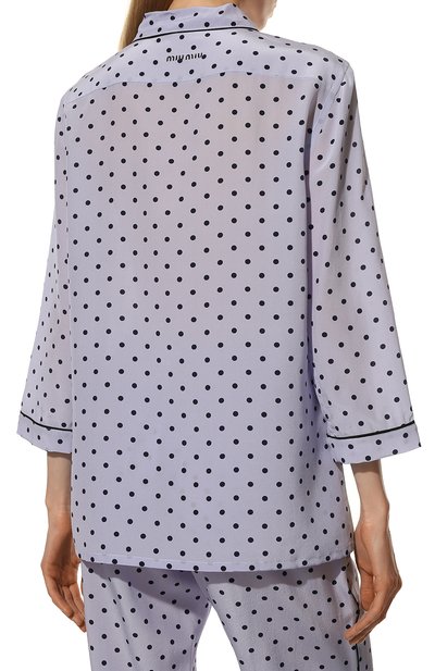 Шел�ковая пижама MIU MIU, арт. MPJ005-XJ0-F0X31, фото 4