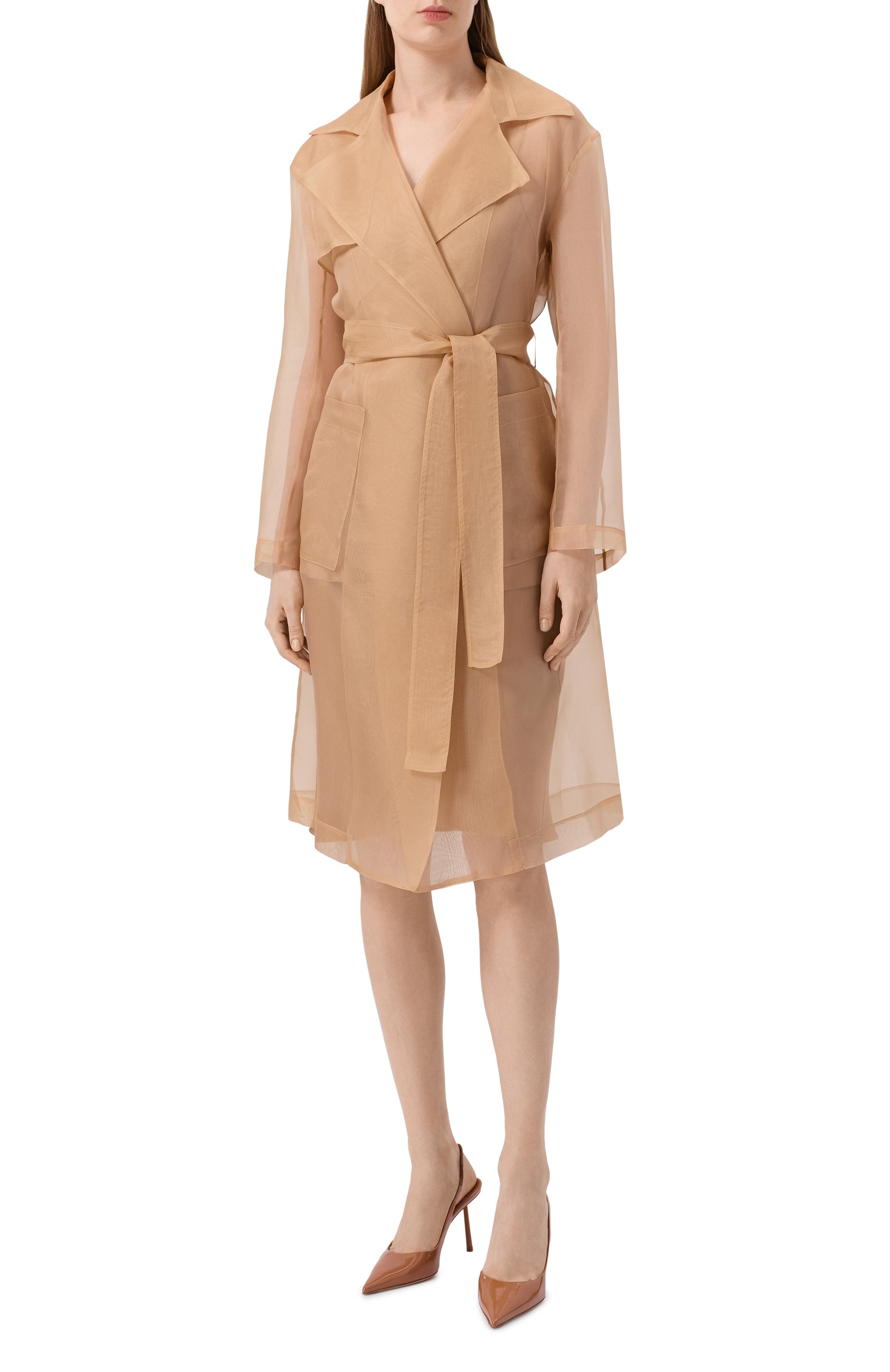 Шелковый тренч ANTONELLI FIRENZE, арт. N7769Q/256, фото 3