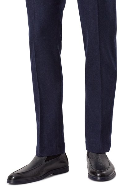 Кожаные лоферы DOUCAL'S, арт. DU3413NWMAUY215B, фото 3