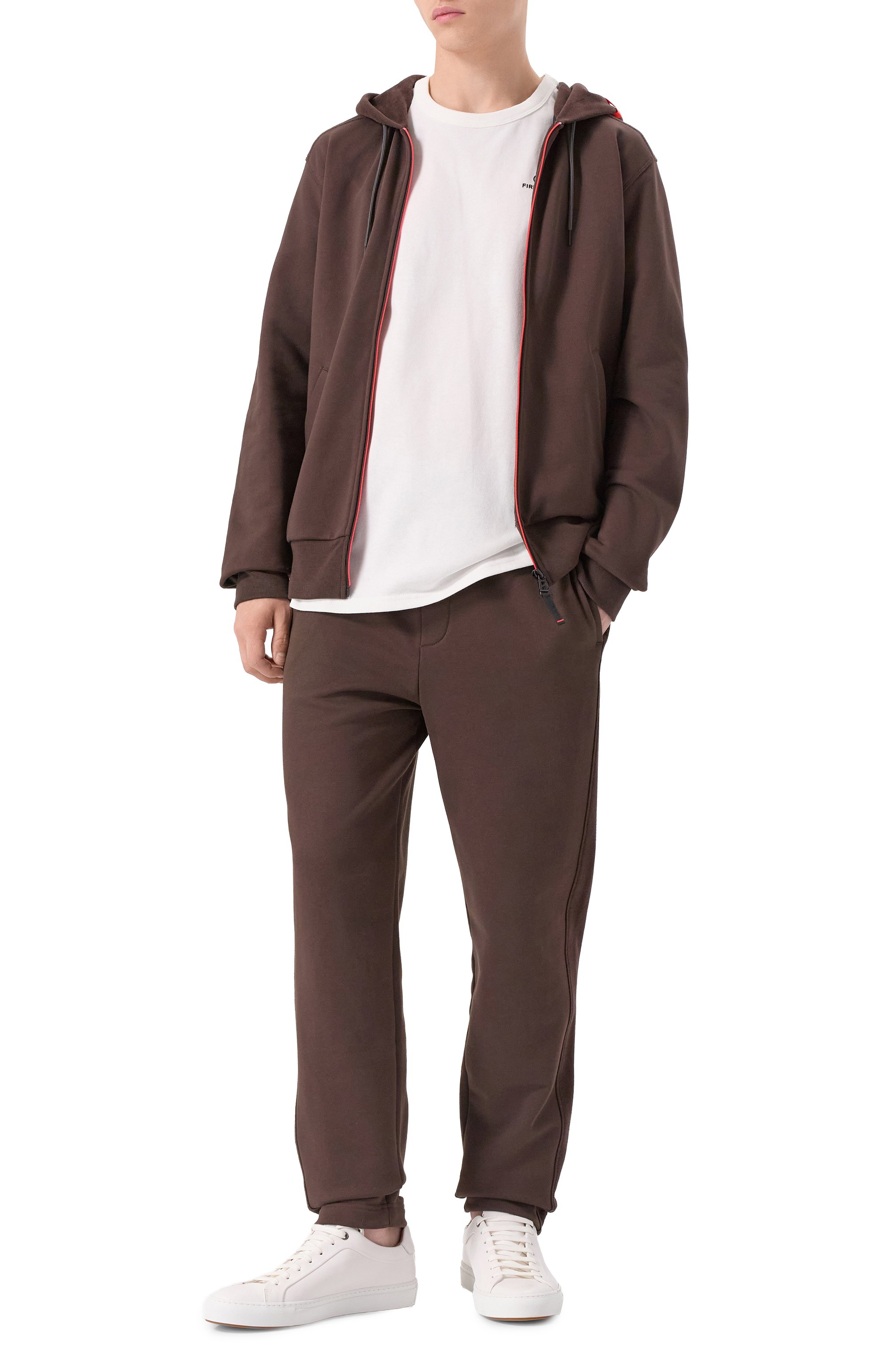 Хлопковая футболка BOGNER FIRE+ICE белого цвета по цене 10800 руб., арт. 54369760, фото 2 Хлопковая футболка BOGNER FIRE+ICE, арт. 54369760, фото 2