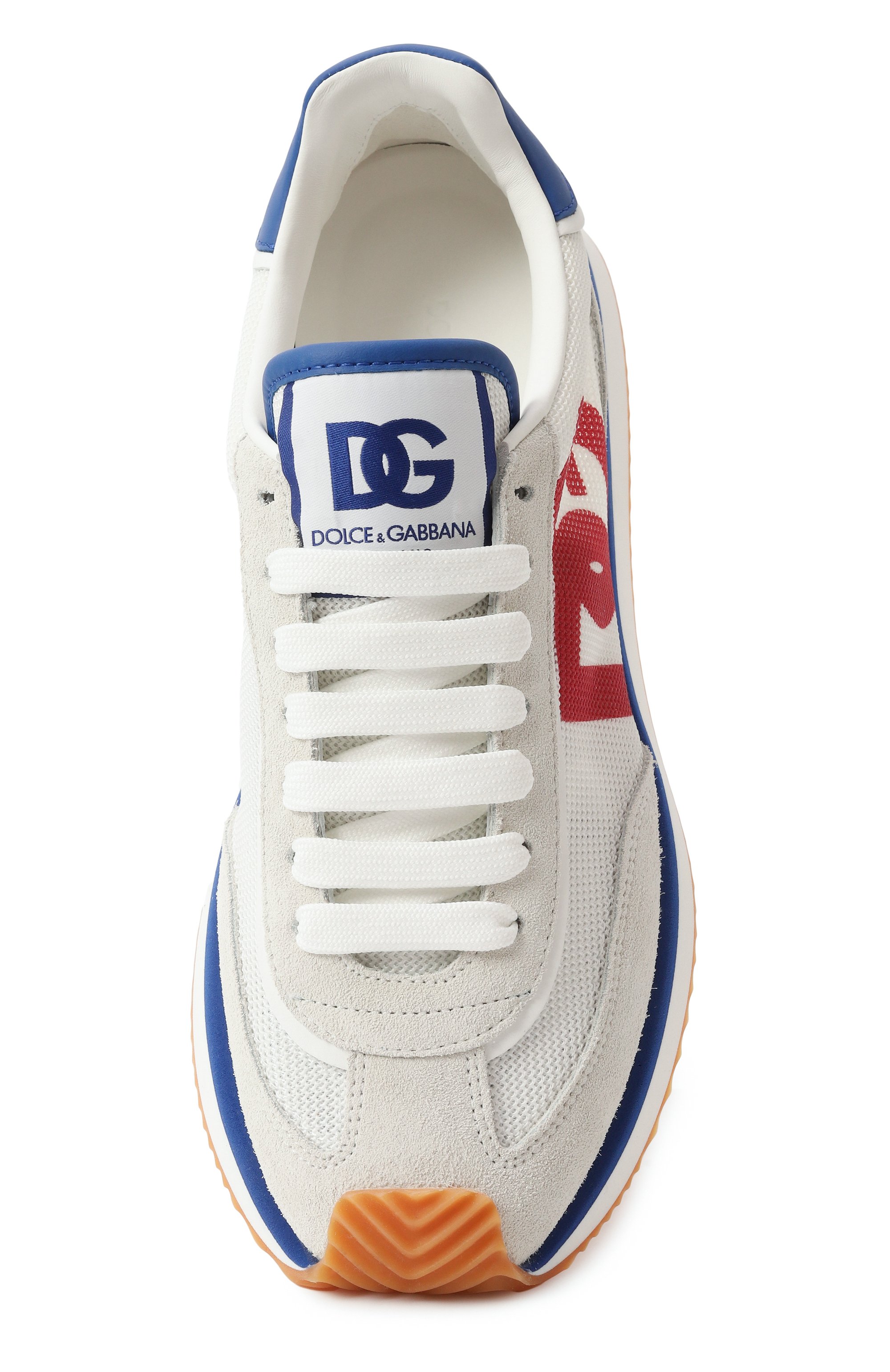 Комбинированные кроссовки dg cushion DOLCE & GABBANA, арт. CK2288/A5355, фото 6