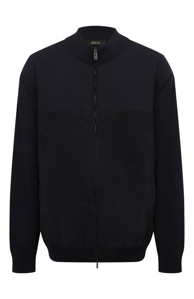 Мужской кардиган из хлопка и шелка ZILLI, арт. JSS003M0270VPDD00/64