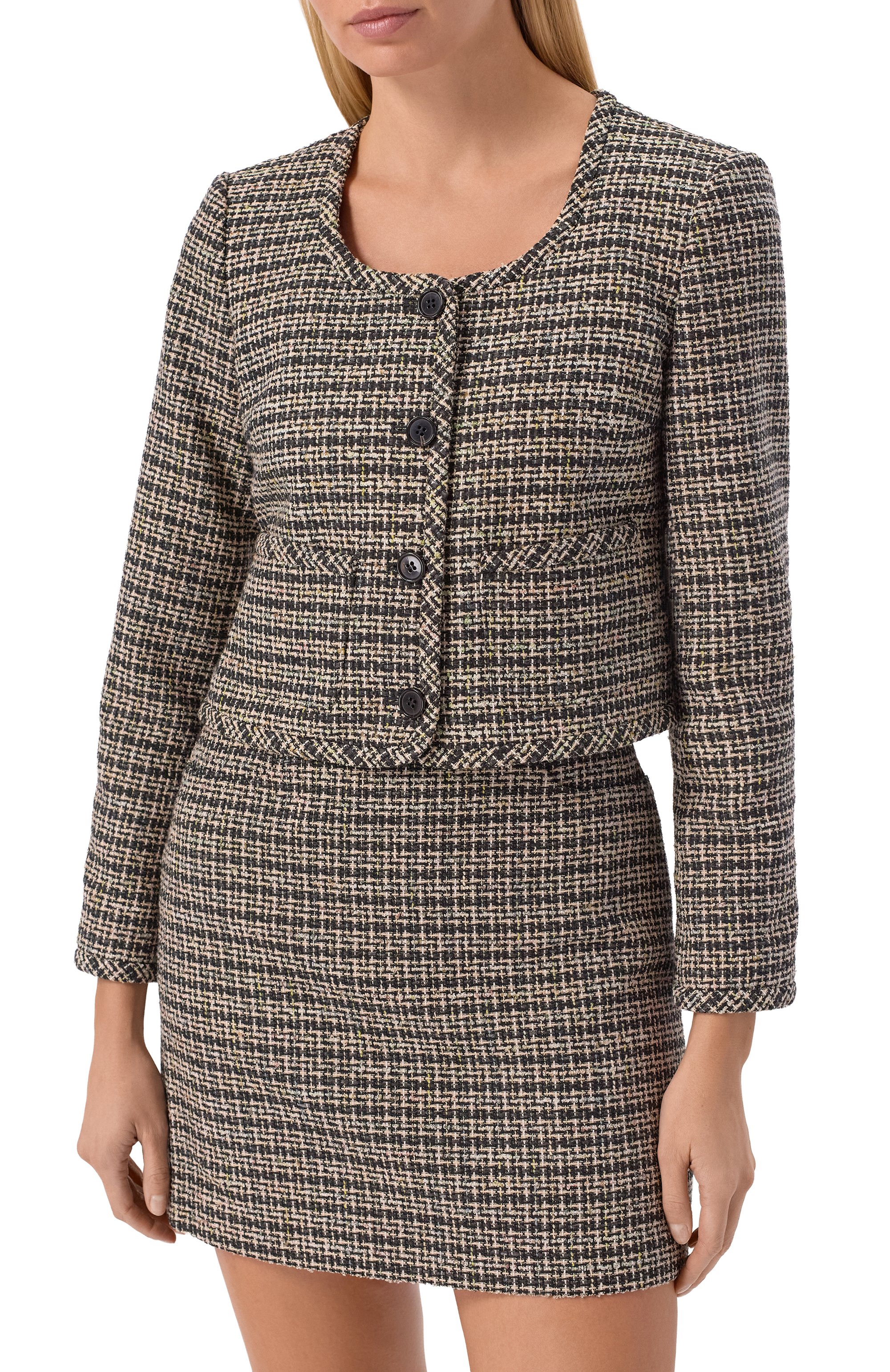 Твидовый жакет THEORY, арт. P1004106, фото 3