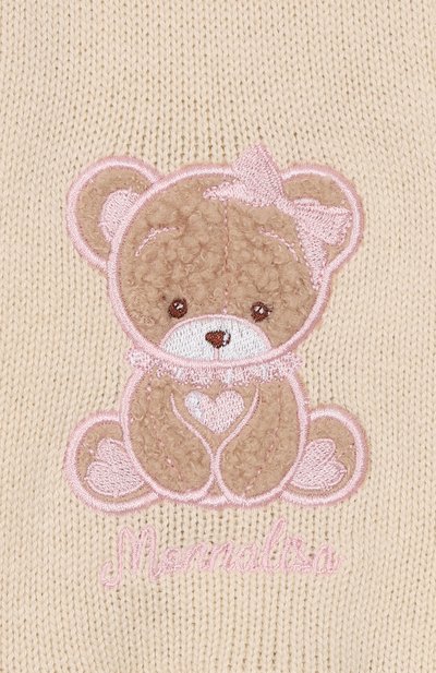 Кардиган из шерсти и хлопка MONNALISA, арт. 39F802, фото 3