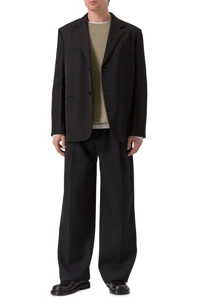 Пиджак из вискозы и шелка JIL SANDER, арт. J21BN0211-J65324, фото 3